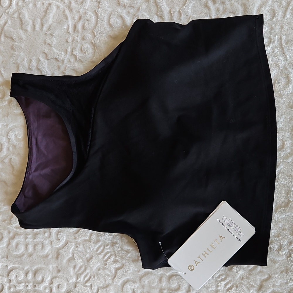 Athleta Conscious Lace Crop A-C - NWT